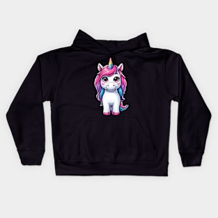 Unicorn S01 D16 Kids Hoodie